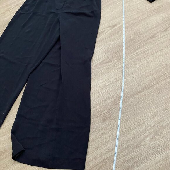 NWT City Chic Womens Aurelia Jumpsuit Long Sleeve Faux Wrap Black Plus Size M/18 - Picture 9 of 12